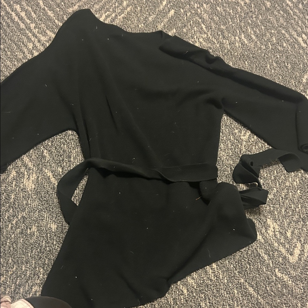 Peruvian Connection Black Tunic Top - image 7